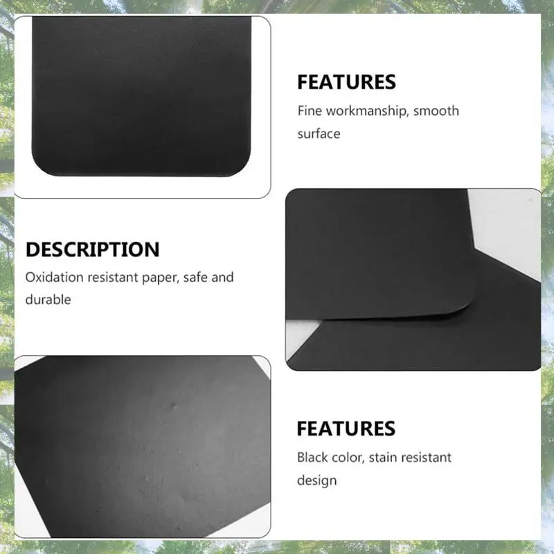 

Ювелирные изделия из бумаги премиум-класса против тускнения, 100 шт., полоски против тускнения, вкладки, полоски от тускнения, бумажные вкладки, черные квадраты против тускнения