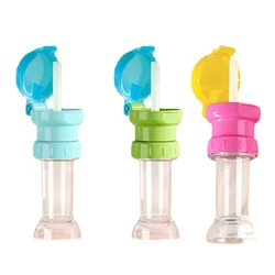 Portable No Spill Choke Water Bottle Cups Adapter Cap With Tube Drinking Straw For Baby Infants Kid Easy Hygiene Drink Feeder