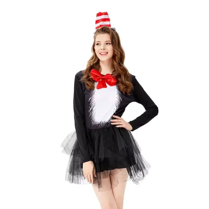 

Halloween Carnival Masquerade Circus Clown Magician Christmas Animal Cute Penguin Fantasia Dress Up Party Cosplay Costume