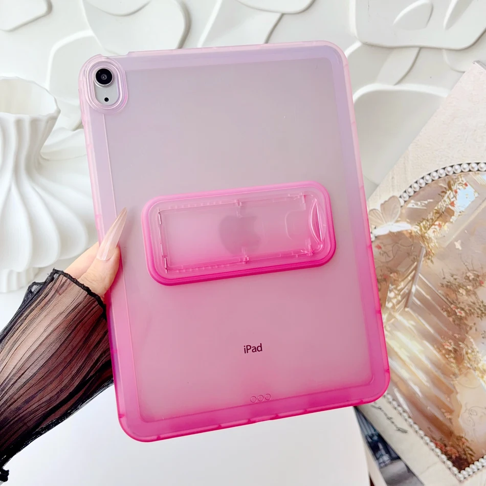 For iPad Case 5 6 7 8 9 10 11 Air 10.9 11 inch Mini 4th 5th 6th 7th Gen Pro 11 1st/2nd/3rd/4th/ Gen Cases Gradient Stand Cover