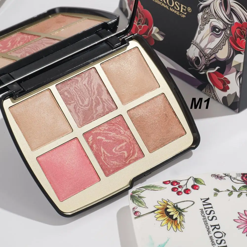 Multi Function Makeup Palette Integrated Matte Shimmer Eyeshadow Powder Contour Blusher Highlight Portable Daily Makeup