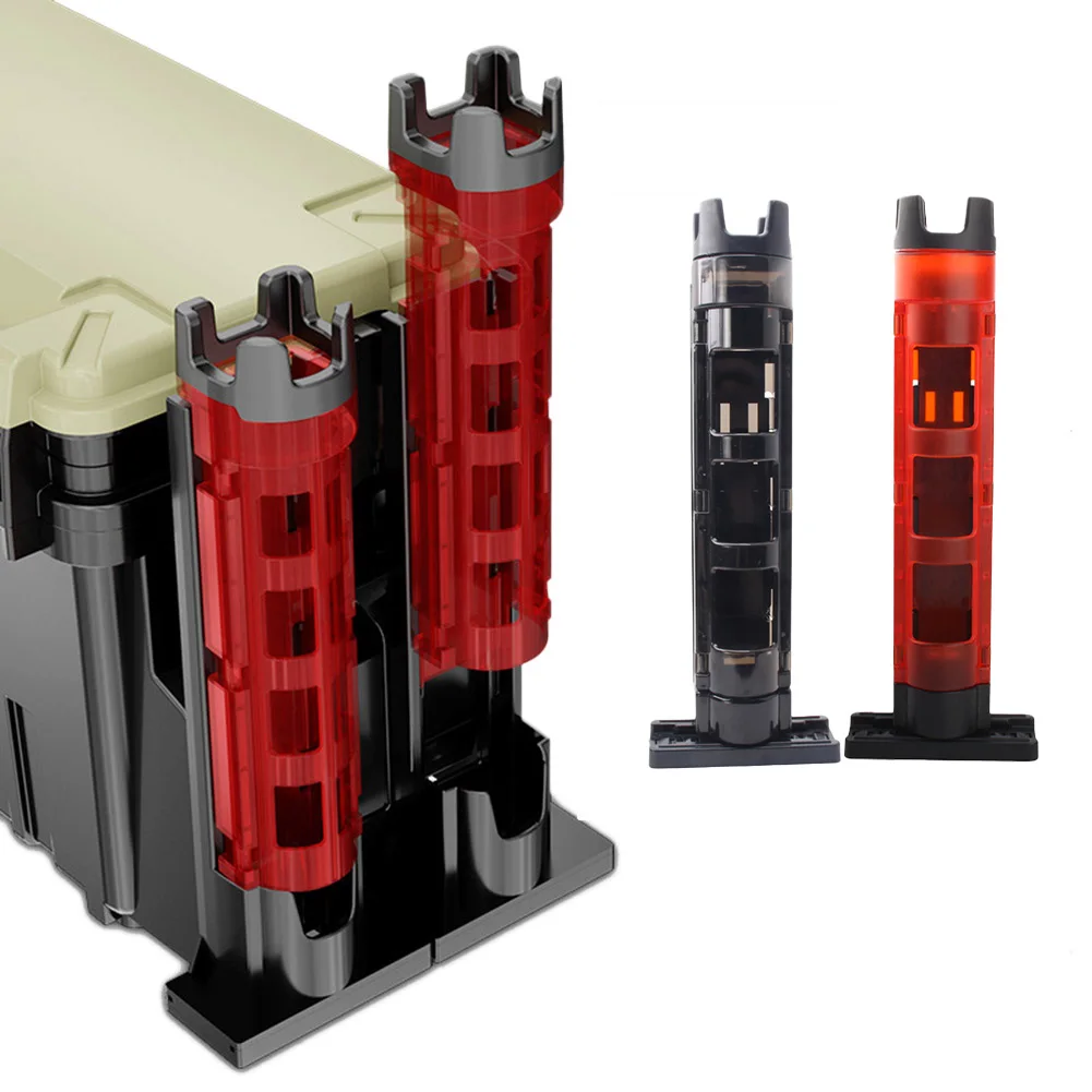

Multifunctional Portable Fishing Box Rod Stand Fishing Box Rod Barrel Holder Fishing Box Pole Accessories