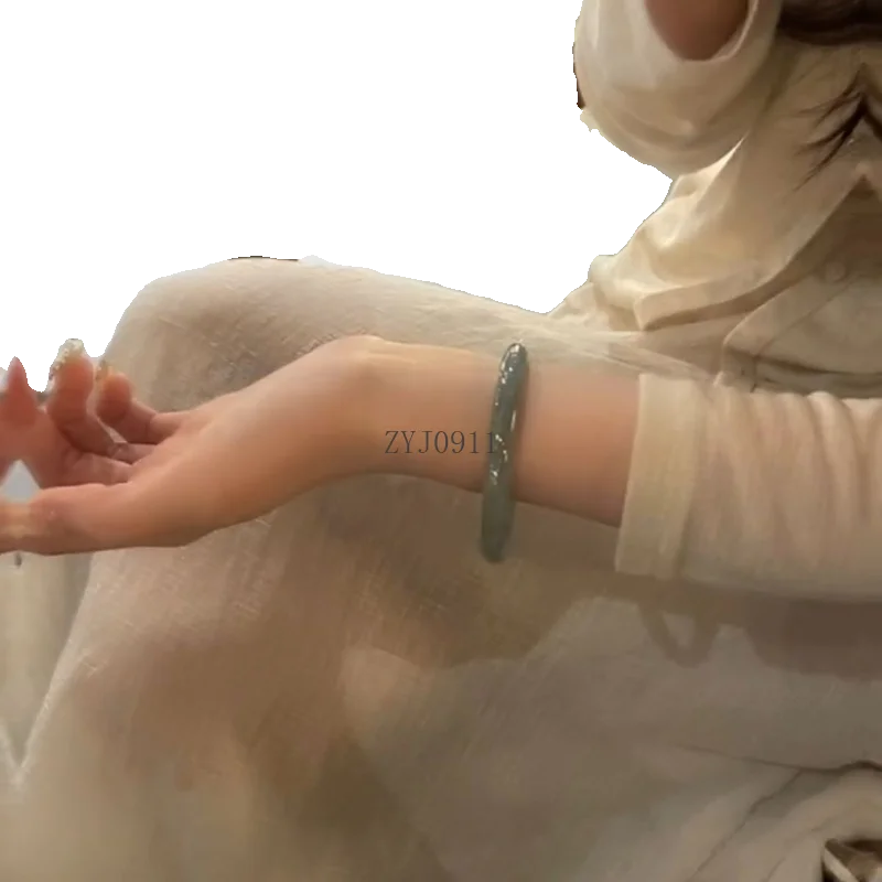 Древний дымчато-серый чернильный браслет Danqing, женский новый простой легкий роскошный изысканный браслет в китайском стиле