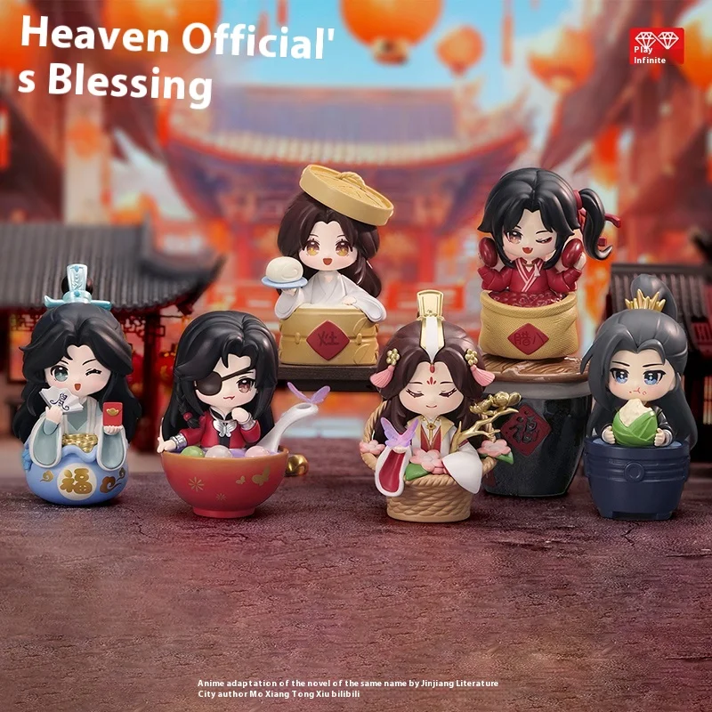 

Tian Guan Ci Fu Festival Series слепая коробка аутентичная коллекционная модная настольная орнамент игрушка Xie Lian для любителей