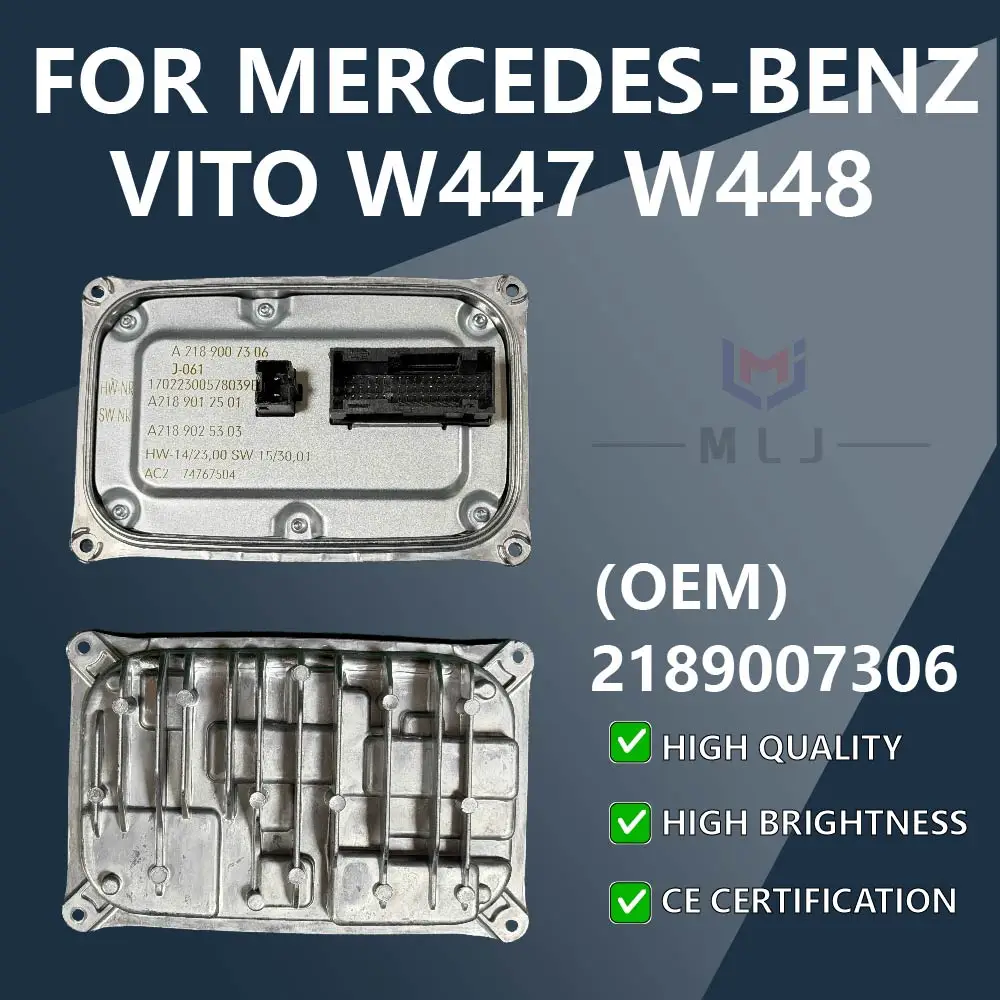 A2189007306 A2189000406 For Mercedes Benz VITO V-Class W292 W246 W447 W448 2014-2018 Headlight Ballast Control Unit DRL LED