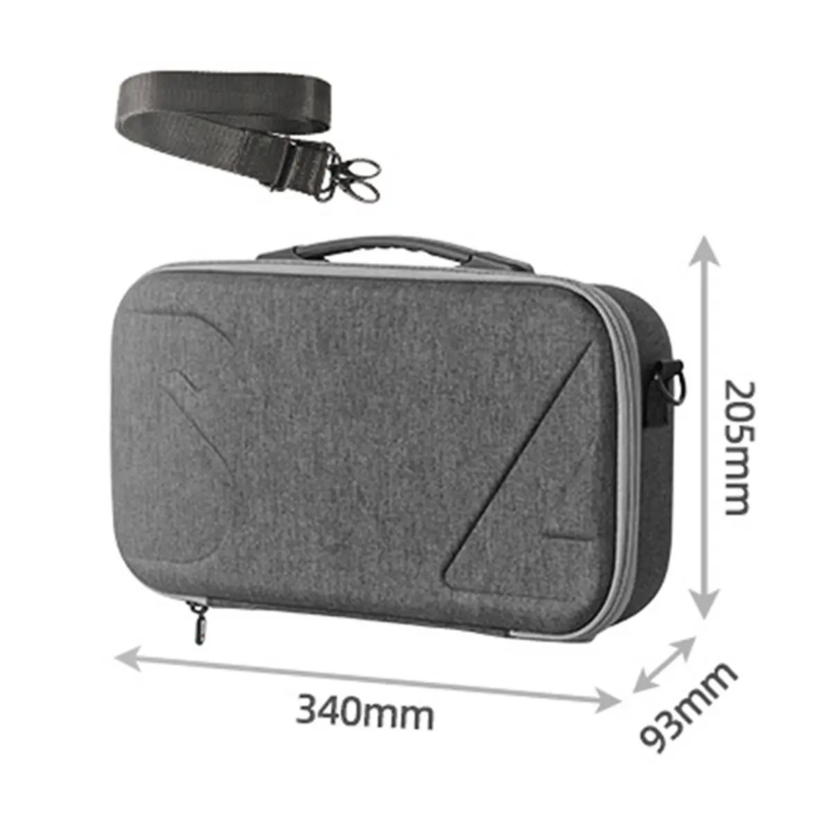 wilwill For DJI Neo 2 Travel Storage Bag Scratch Resistant Shockproof Drop Resistant Handbag Messenger Shoulder Carrying Case