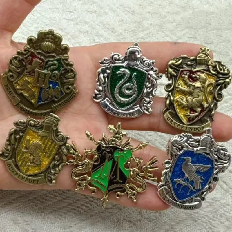 6 قطع الكرتون ماجيك أكاديمية الحيوان بروش لطيف المينا دبوس ظهره الملابس والمجوهرات شارة معدنية اكسسوارات هدية