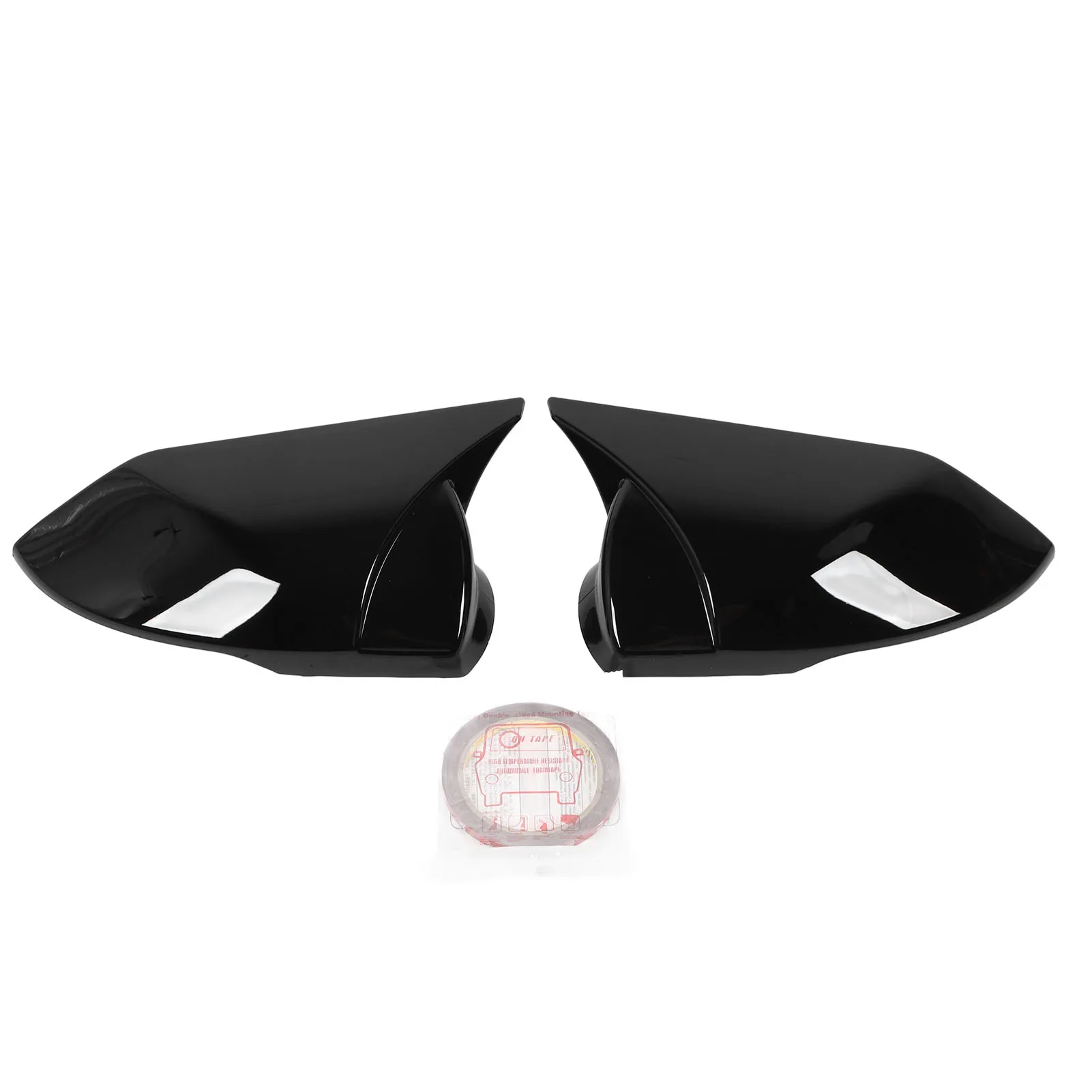 

Car Side Mirror Cover Housing Gloss Black Rearview Mirror 1 Pair Fit for 2021-2023 Vehicles