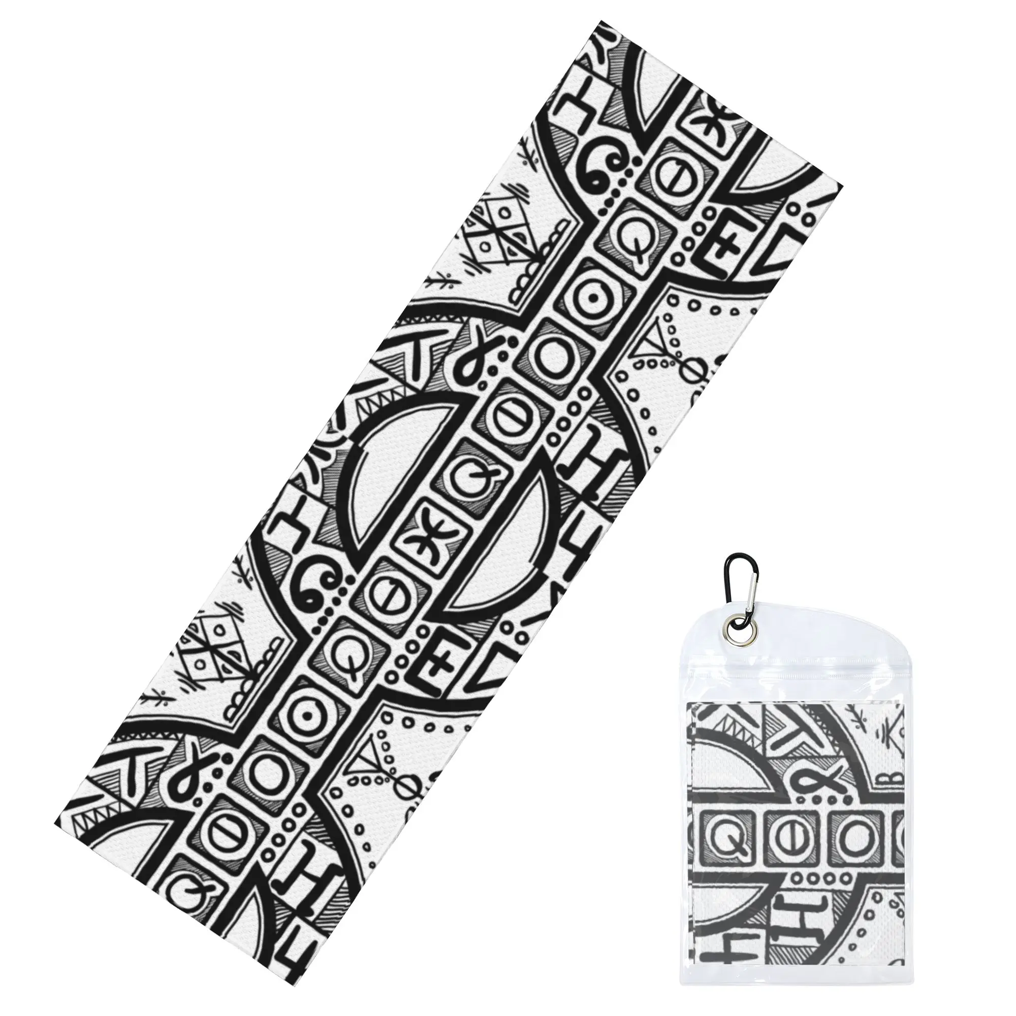 Cold Exercise Towel Berber Flag With YAZ Amazigh Symbol Beach Sports Yoga Camping Towel Refreshing Sports Scarf Face Towels