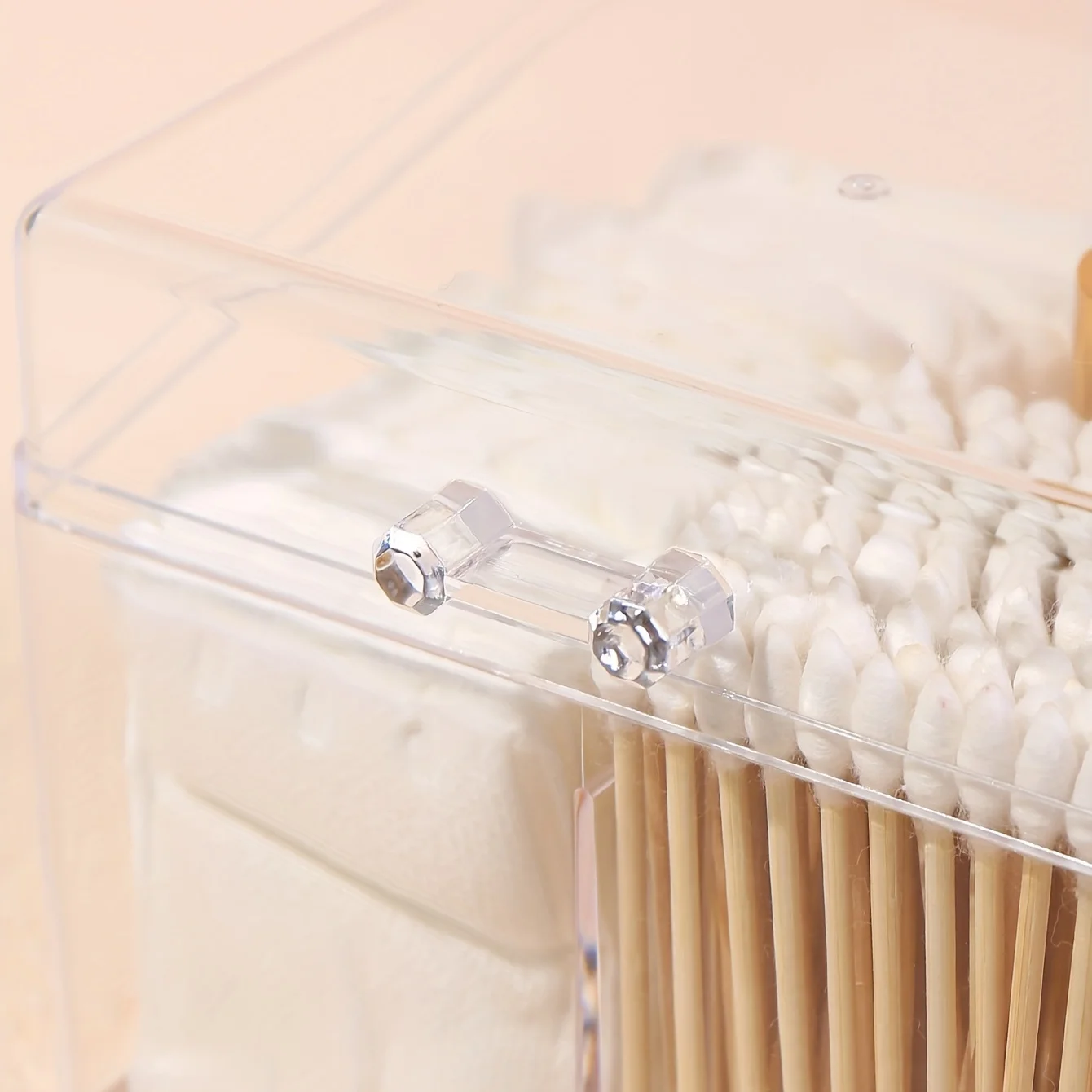 1pcs Multifunctional Cotton Swab StorageBox