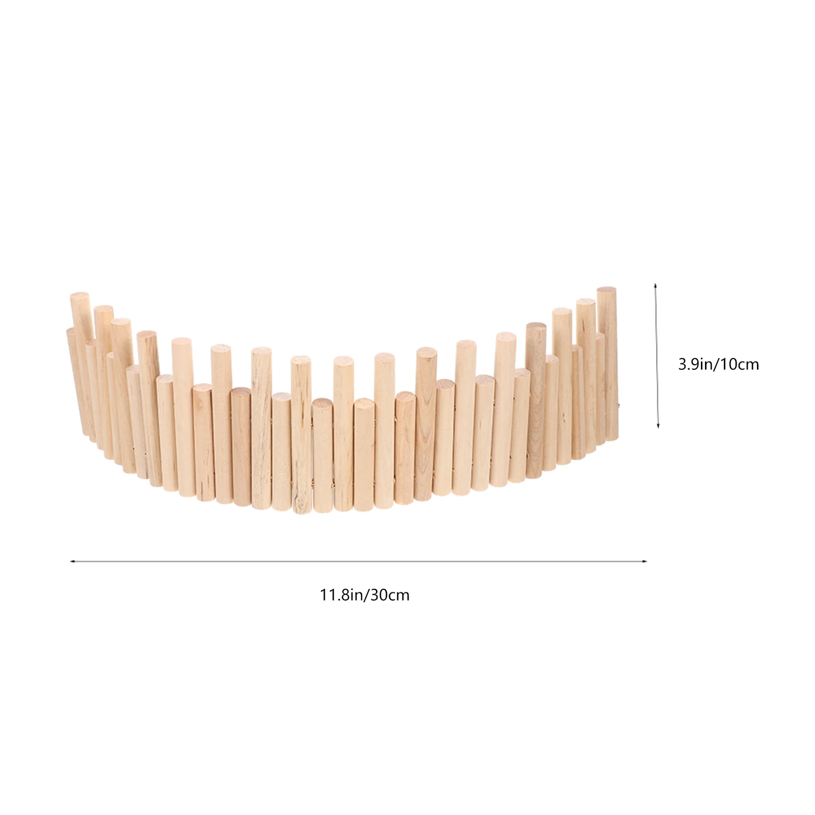 Hamster Fence Wooden Ladder Small Pet Exercising Toy Animal Cage Hedgehog Arch Bridge Cave Gerbil Toys