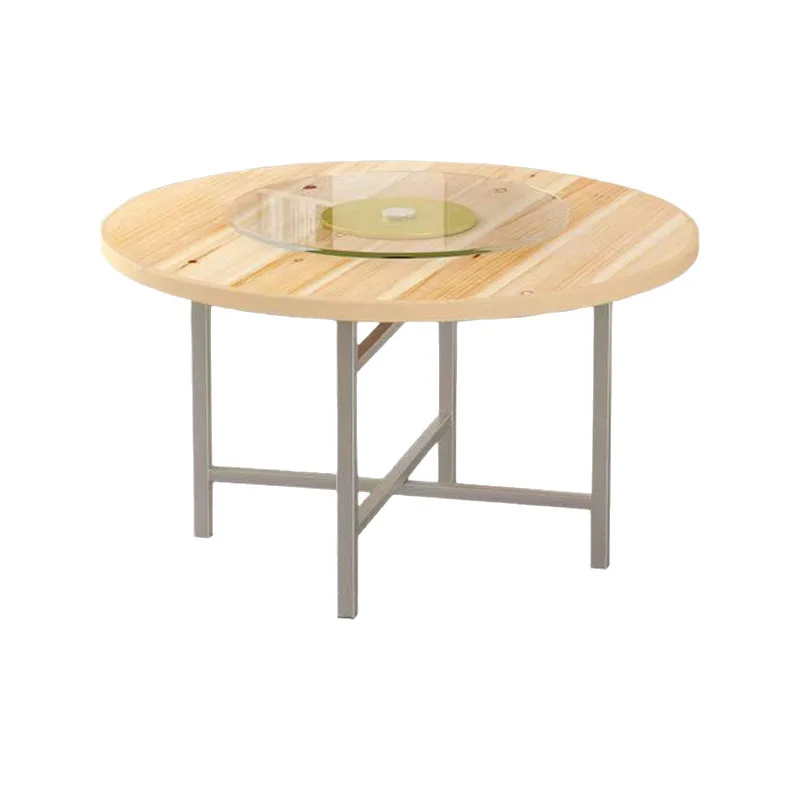 

Large round tabletop panel for home small apartment glass turntable table fast food restaurant hotel