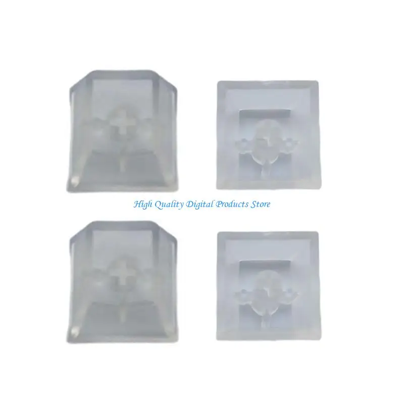 U2JE 4PCS透明ABSキーキャップマットバックライトPCメカニカルキーボードキーキャップ