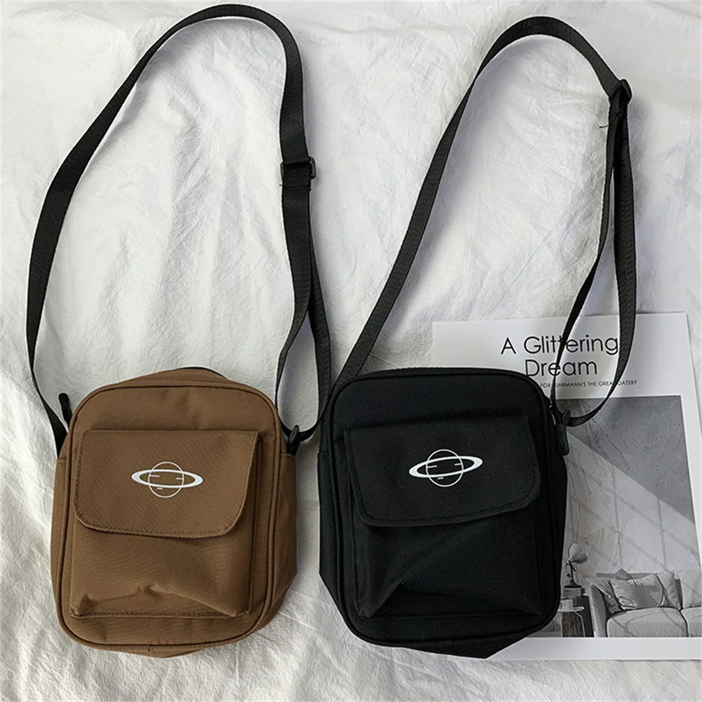 

Fashion Canvas Crossbody Bags Versatile Casual Package Handbags Cloth Bag Shoulder Bag Mini Messenger Bag