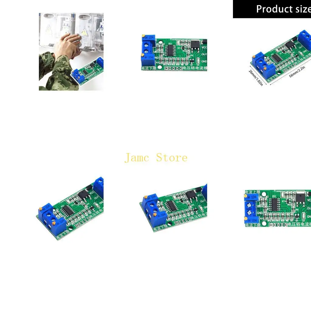 

LX0B 7–30 В, 0–15 В–4–20 мА, линейное преобразование напряжения в передатчик тока