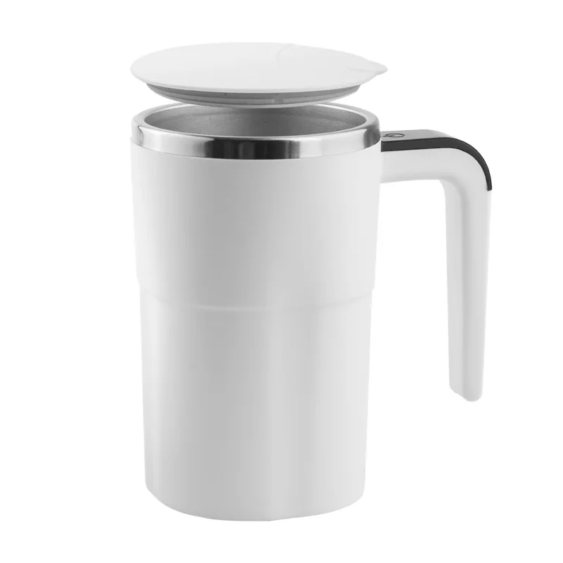 Home Intelligent Self-stirring Mug Portable Coffee Milkshake Cup Protein Shaker Cup With Real-time Temperature Display