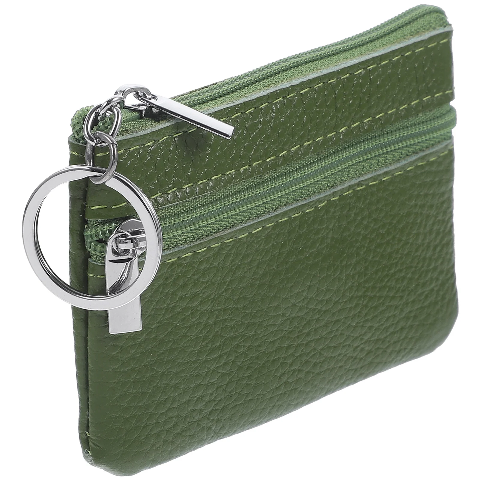 

Keychain Coin Purse for Women Small Wallet Zipper Pouch Lightweight Portable for Coins Keys Headphones Daily Carry
