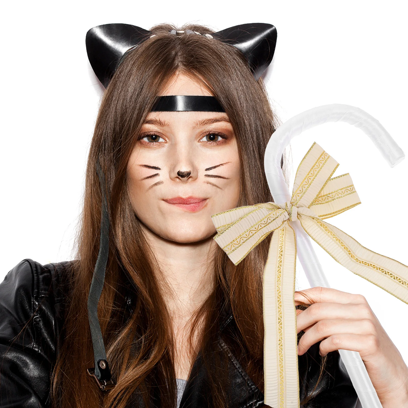 Bowknot زي قصب الزخرفية فستان أنيق الدعامة تأثيري حفل زفاف مرحلة الأداء كابينة تصوير التبعي