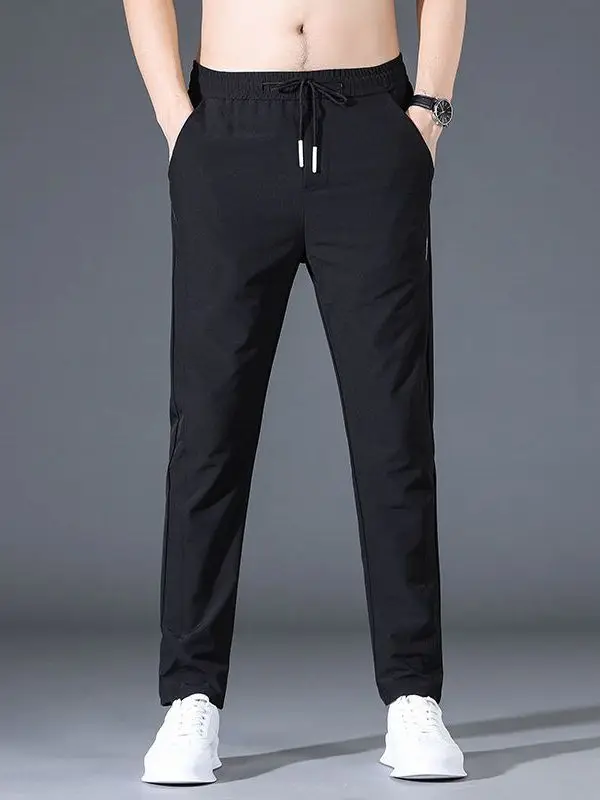 nouveau-pantalon-decontracte-pour-homme-en-soie-glacee-coupe-droite-ample-fin-long-elastique-pour-le-sport-avec-couvre-oreilles-mode-ete