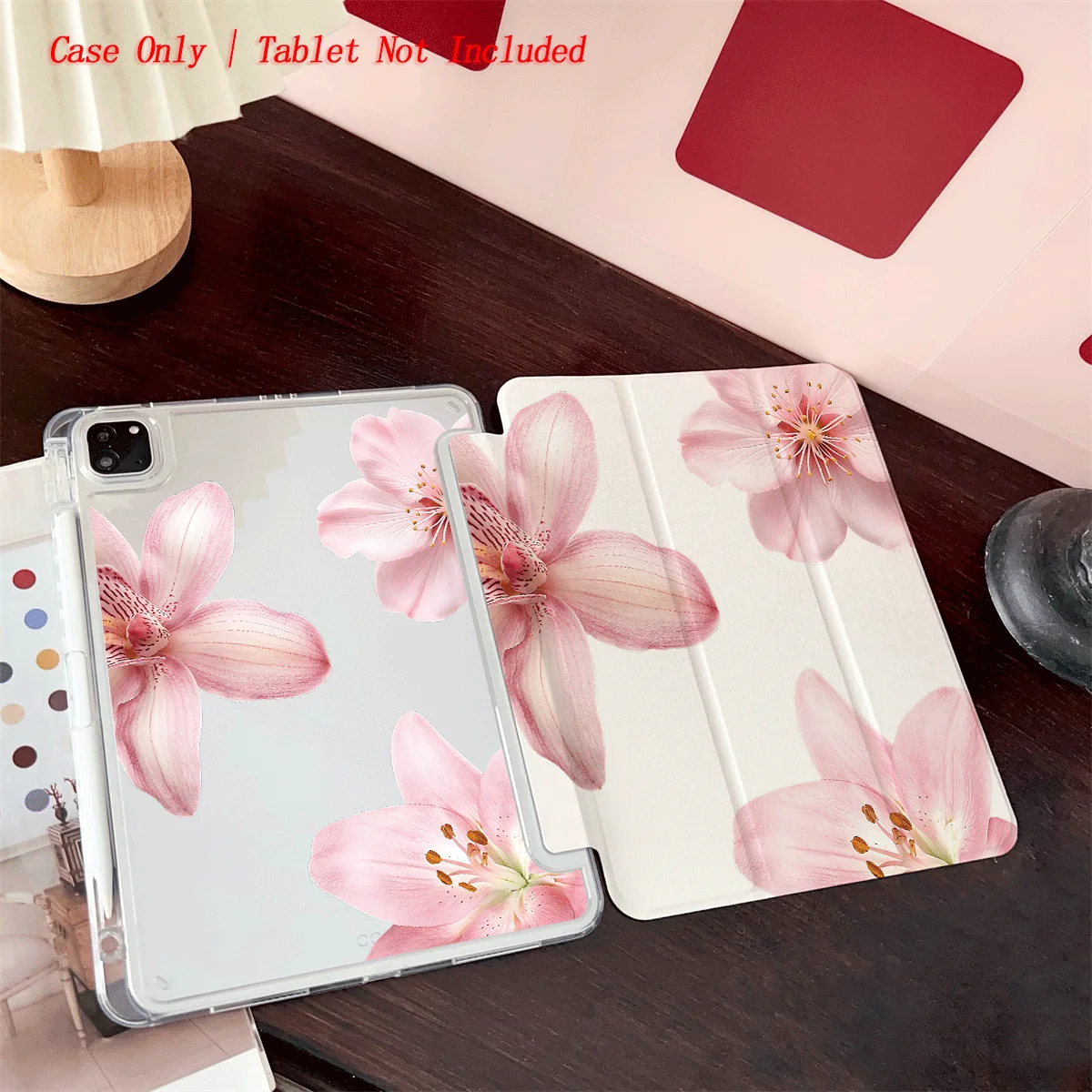 Slim Fit Premium TPU Tablet Cover, Shockproof Durable Lightweight Protective Case for iPad Samsung Huawei Honor Redmi Xiaomi