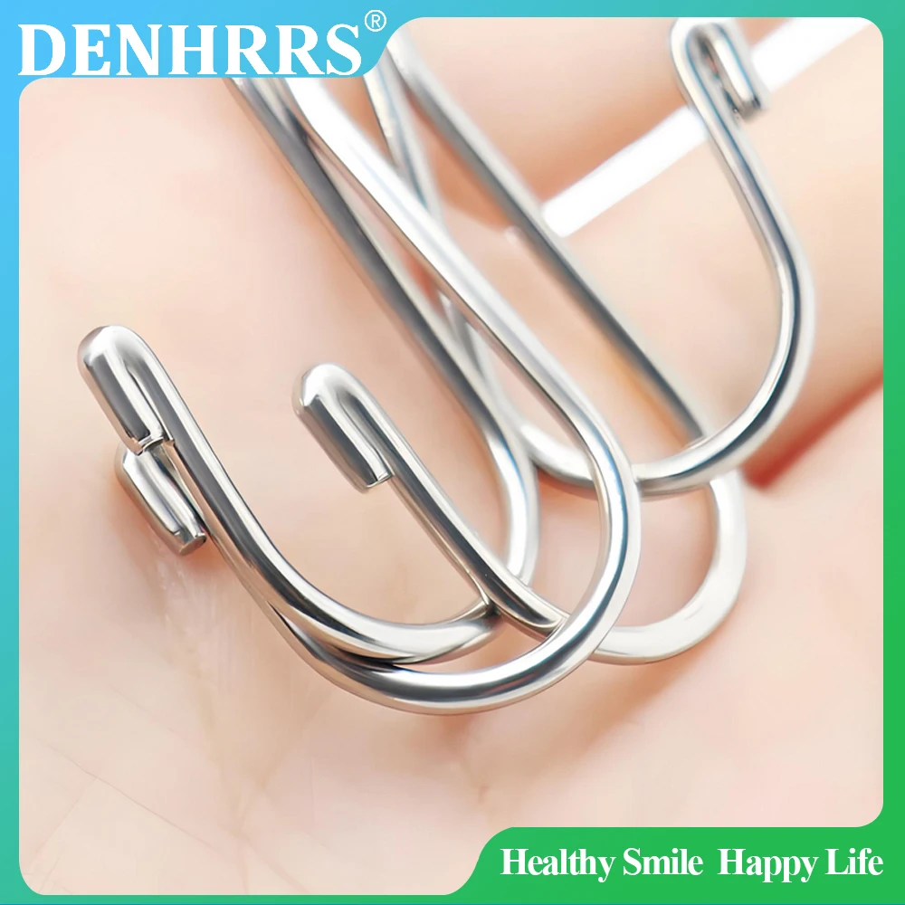 

5/10 шт., стоматологический крючок для губ, инструмент для измерения корневых каналов, аксессуары, крючок для губ, крючок для локатора вершины, стоматологический инструмент