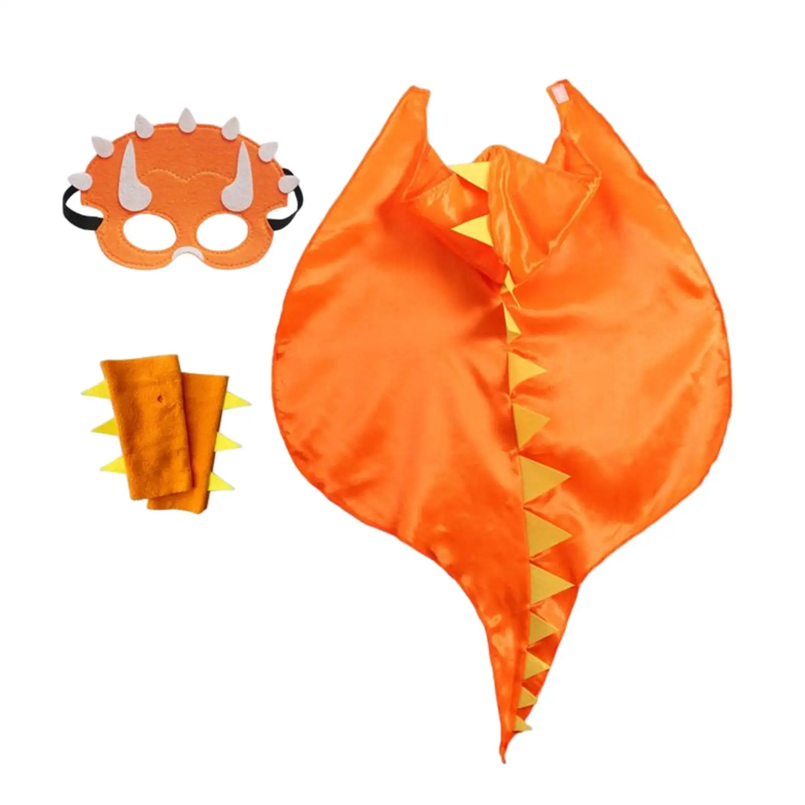 Disfraz de dragón, conjunto de capa de felpa, traje de Cosplay de dibujos animados para fiesta de Halloween, puesta en escena, adultos y niños