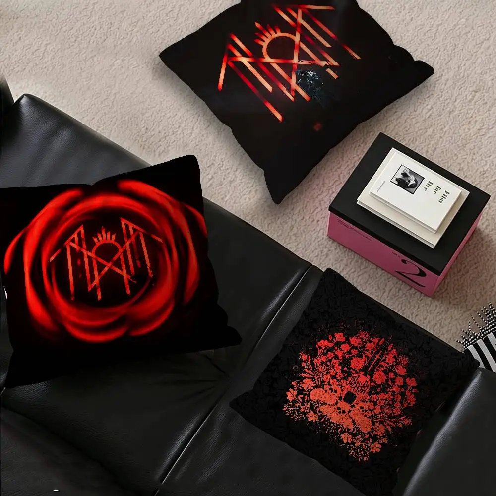 S-Sleep T-Token Band Cushion Cover Pillow Cover Decor Pillowcase Printed Cushion Case for Couch