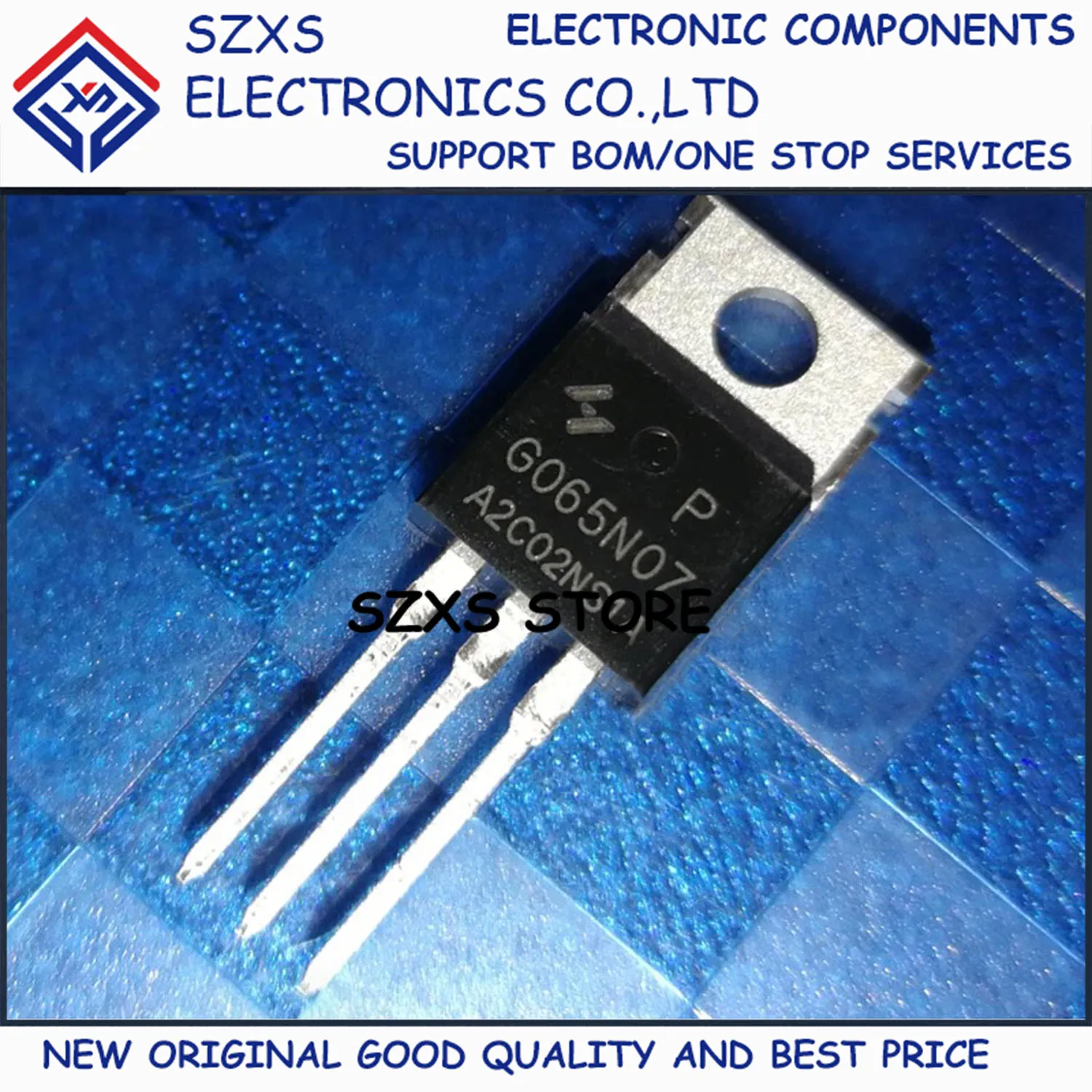 

New Original 10Pcs G065N07 HYG065N07NS1P TO-220 100A 70V MOSFET Field Effect Transistor In Stock Good Quality