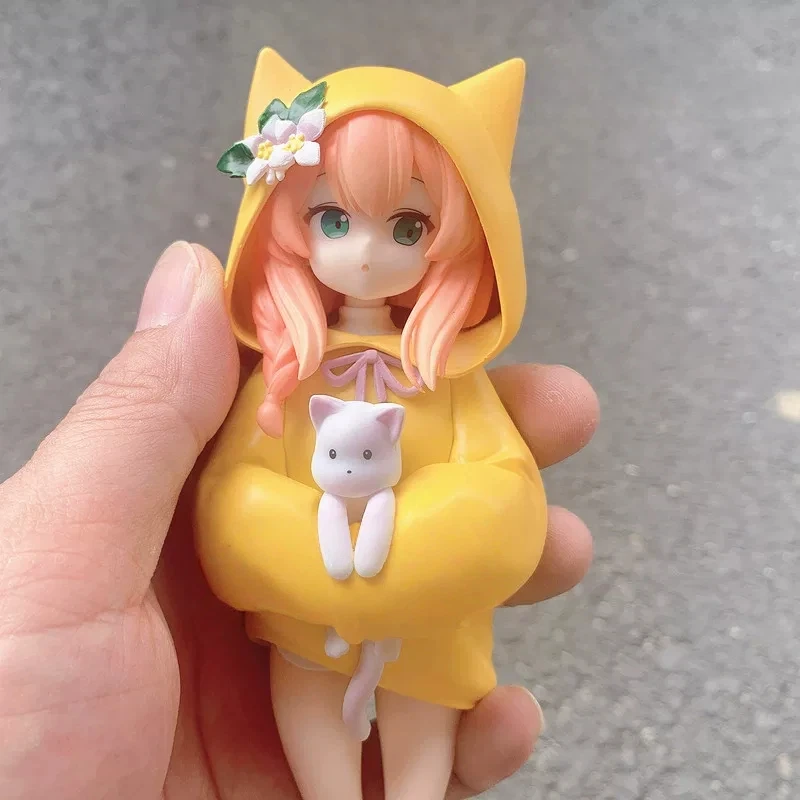 

Новая фигурка Ироха Мари из Blue Archive, 19 см, в худи с кошачьими ушками, аниме-девушка, модель из ПВХ, украшение для рабочего стола, коллекционная, милая игрушка, подарок для фанатов