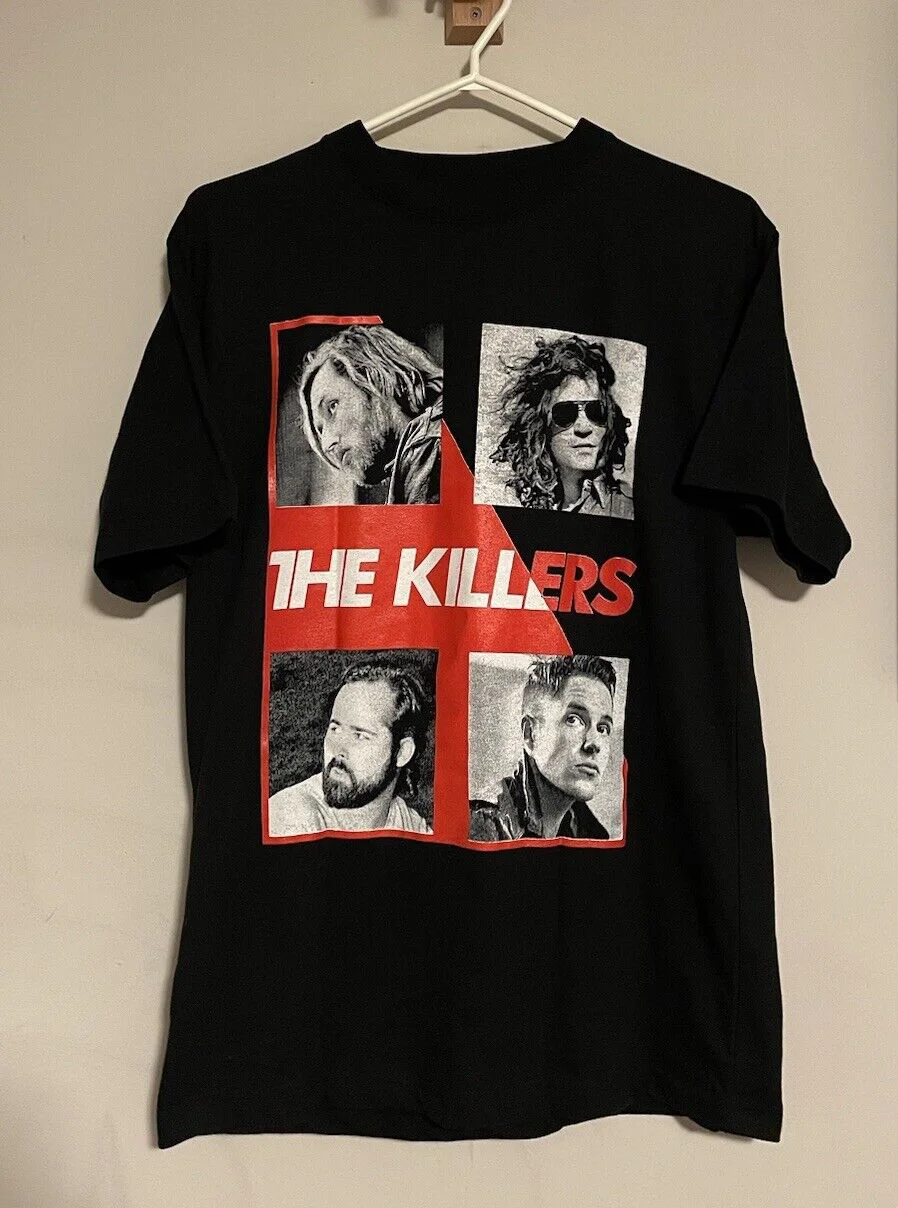 THE KILLERS Tour Battle Born Concert Cotton Men Women T-Shirt Full Size