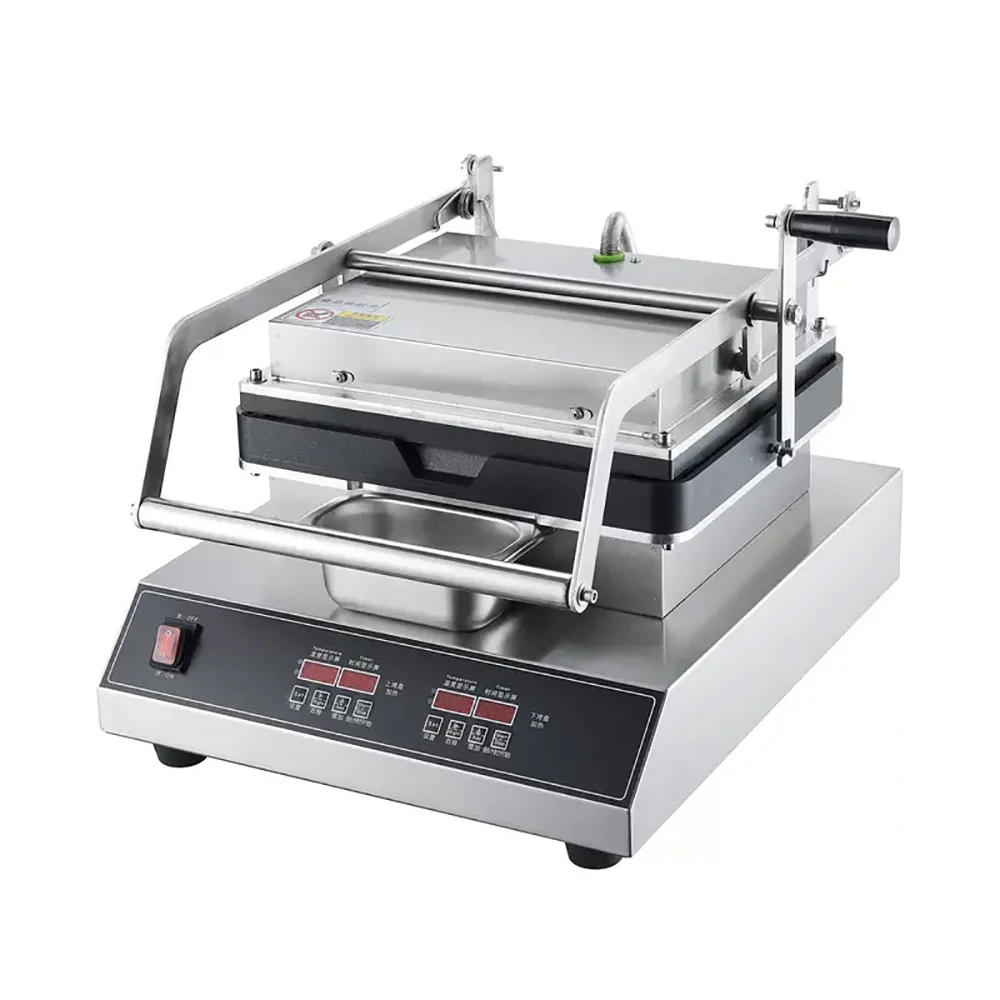 XEOLEO Kommerzielle Maschine für Eierkuchenkruste, 3200 W, Keksbecher-Pressmaschine, Antihaft-Backenmaschine für Eierkuchen