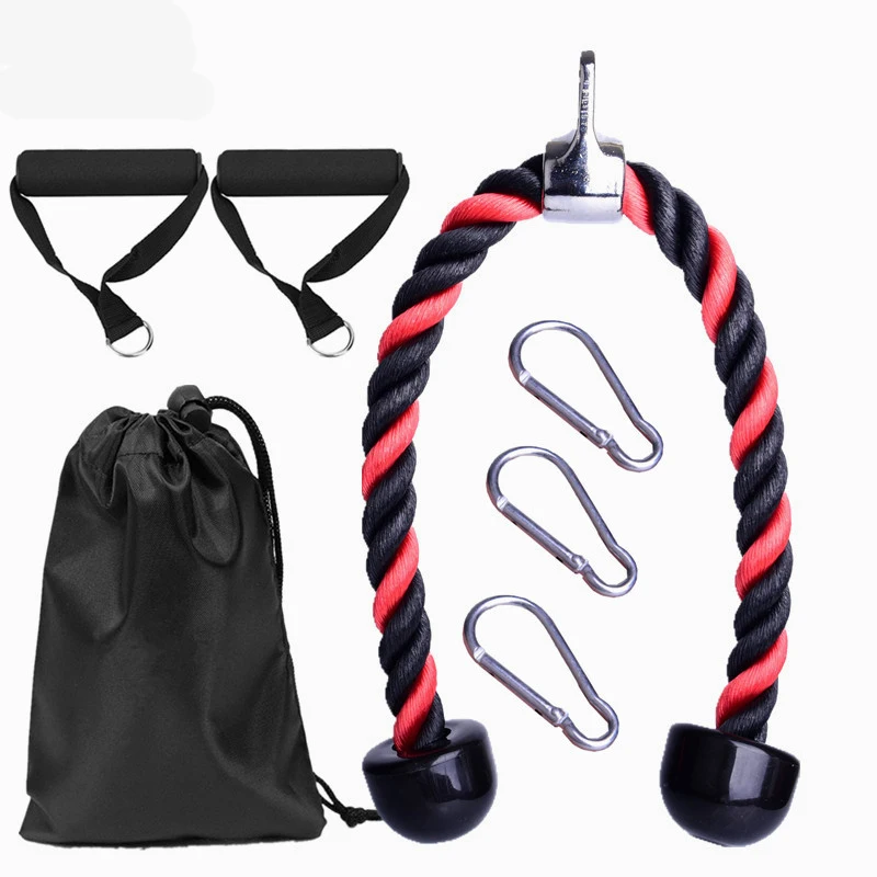 

7 шт., веревочный шнур для бодибилдинга, тренировок в тренажерном зале для дома или тренажерного зала, оборудование для фитнеса и тела