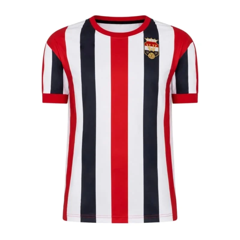 2026 Neue Willem II 2026-27 Saison Heim- und Auswärtstrikots, Atmungsaktive Kurzarm-Fan-T-Shirts für Männer und Frauen, Familien-Set – Detail 4