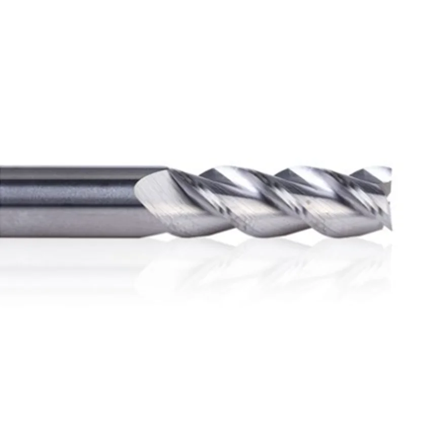 ZCC.CT AL-3E-D8.0 / AL-3E-D10.0 / AL-3E-D12.0 / AL-3E-D16.0 / AL-3E-D20.0 3 Flute Flat end mills 1pcs/box