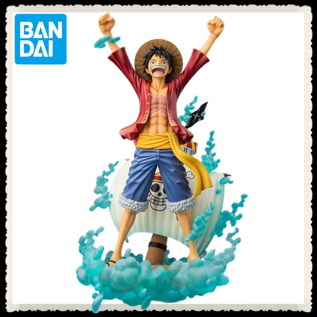 100% Original Figuarts ZERO STARTune Monkey D. Luffy Setting Sail To The New World One Piece Bandai Spirits Anime Collectible