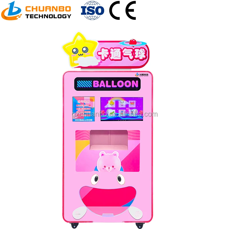 New Design Easy Operate Electric Commercial balloon Vending Machine For Hotel