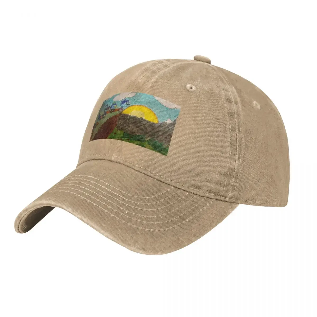 

Zoombinis Sunset Baseball Cap Fashion Beach designer cap fashionable Big Size Hat Boy Women's