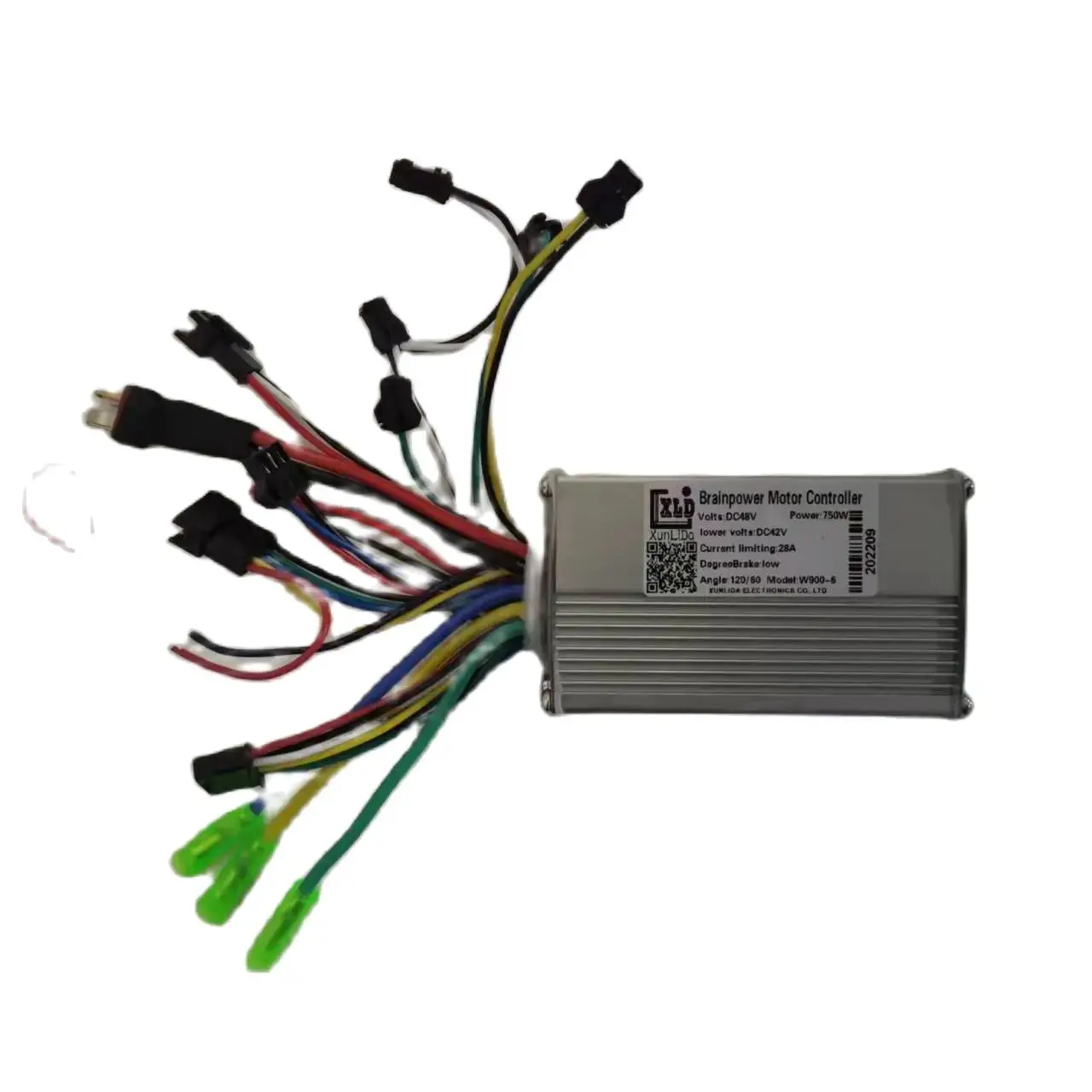 

Brainpower Motor Controller 48V 28A 750W W900-6 Updated Parts XLD Electric Bicycle Accessories