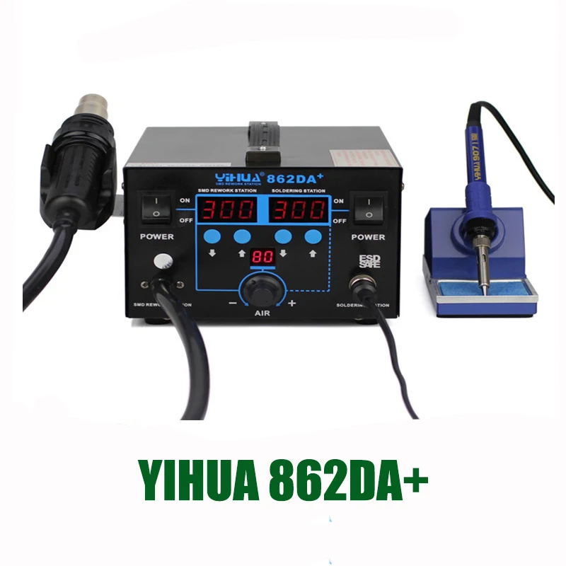 

NEW YIHUA 862DA+ 2 in 1 Tig Welding Machine Soldering Station