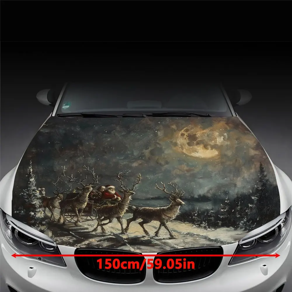 Make your car the envy of the neighborhood with Santa Claus graphics.