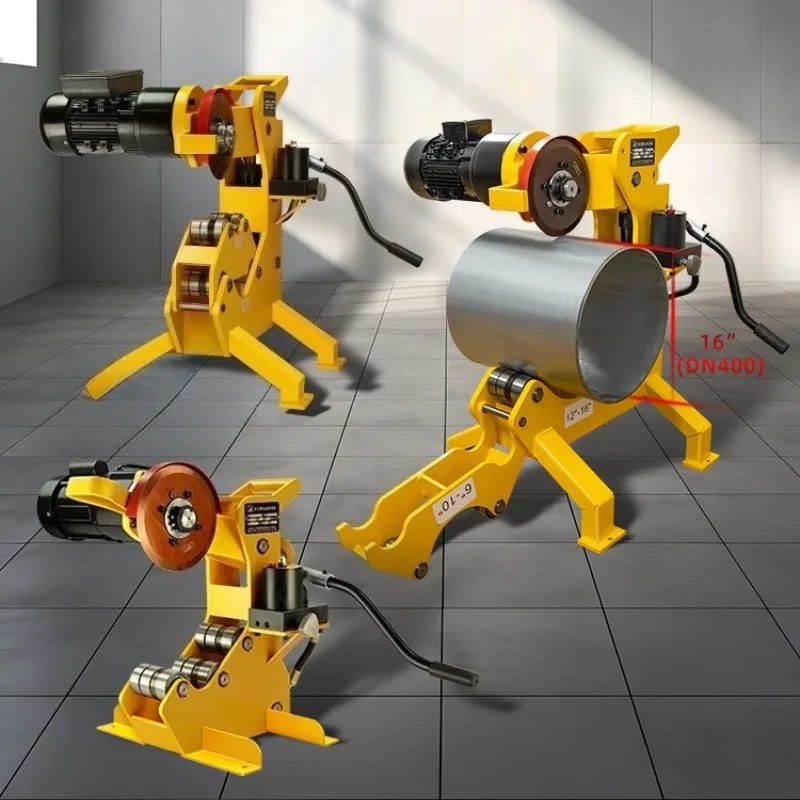 Electric Hydraulic Pipe Cutter Spark Free Cold Cutting Explosion Proof Pipe Cutter for Fire Steel Pipe Fast Cutting Tool Site
