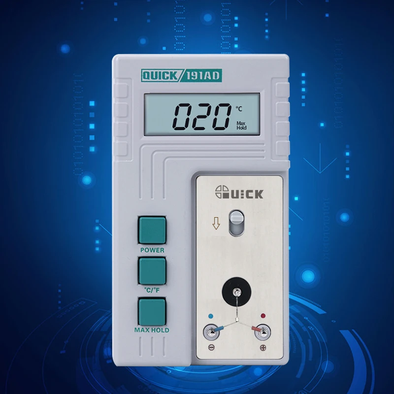 Precise Measurement Quick Intelligent 191AD soldering temperature tester LCD display Soldering Iron Thermometer