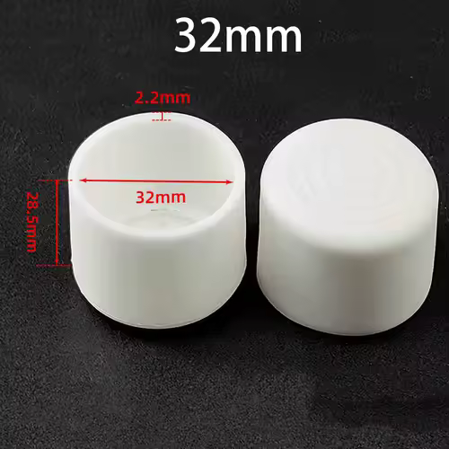 4-30Pcs PVC White Furniture Table Foot Tip Chairs Legs Pad Protector Cover Round/Square Pipe Plug Lid Tube Hole Protection Cap - Image 19