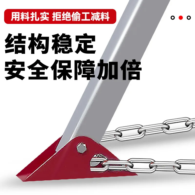 Emergency Rescue Tripod Aluminum Alloy Telescopic Support With Winch Confined Space Well Access Safety Support Equipment