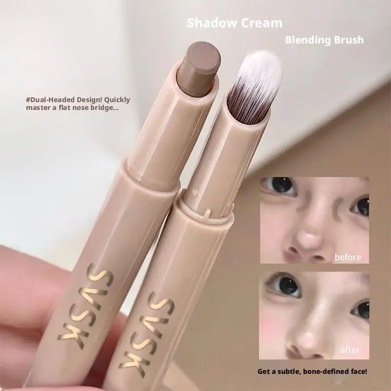 Liquid Face Contour Pen 3D Makeup Concealer Stick Waterproof 24H Long Lasting Foundation Highlighting Bronzer Pencil