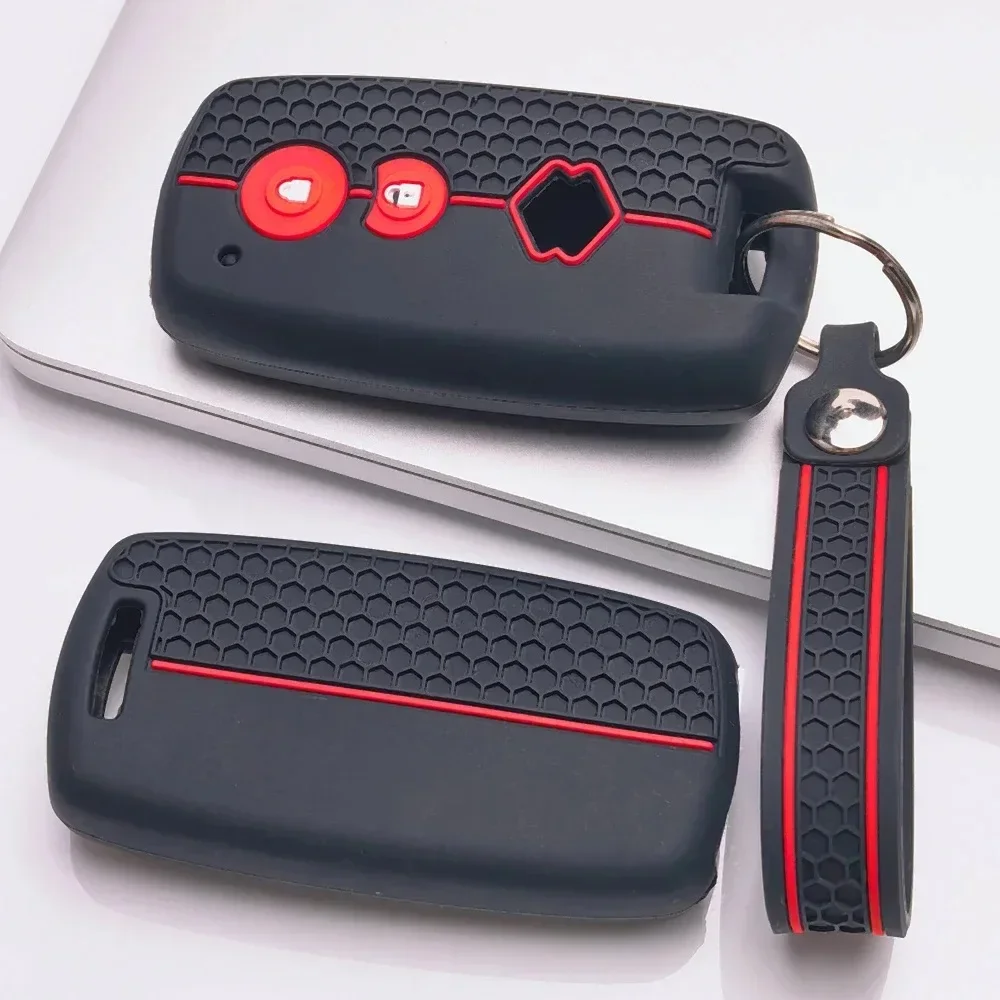 Key Case Cover for Suzuki Swift SX4 Grand Vitara Jimny Wagon R Alto Splash Kizashi Celerio Ignis 2000-2018 2 with Keychain