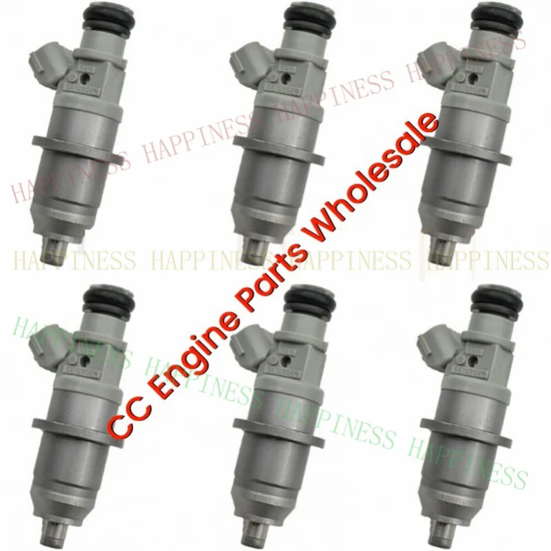 RN+   6pcs Fuel Injector E7T05074 for Mitsubishi Pajero III Canvas Top V60 V70 3.5GDI