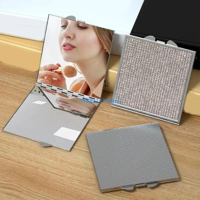 

Y1UF Compact Vanity Mirror,Travel Makeup Mirror for Bag Pocket Wallet,Cosmetic Mirror