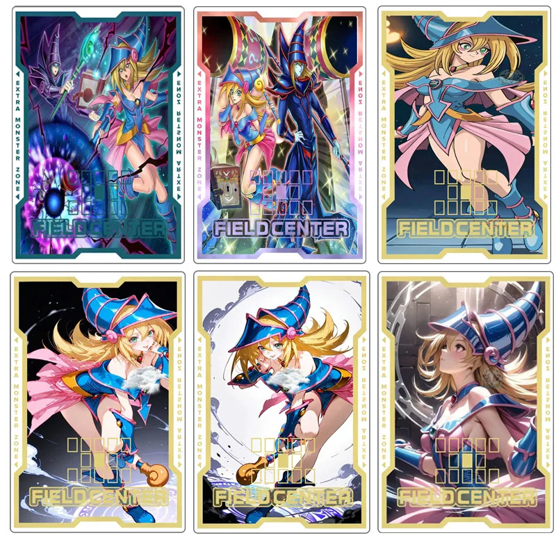 Karty Yugioh Field Center TCG Labrynth Black Magician Girl Traptrix Sky Striker Ace Anime Gra Akrylowa Przegroda na Karty Zabawka Prezent
