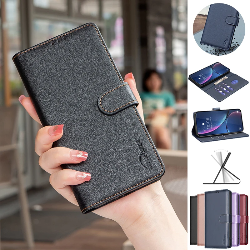 

Case For Xiaomi Poco X6 M6 Pro 4G 5G F5 X3 X5 F3 NFC M3 C65 C55 C31 Funda Flip Wallet Leather Phone Cover For Xaomi PocoX6 Cases